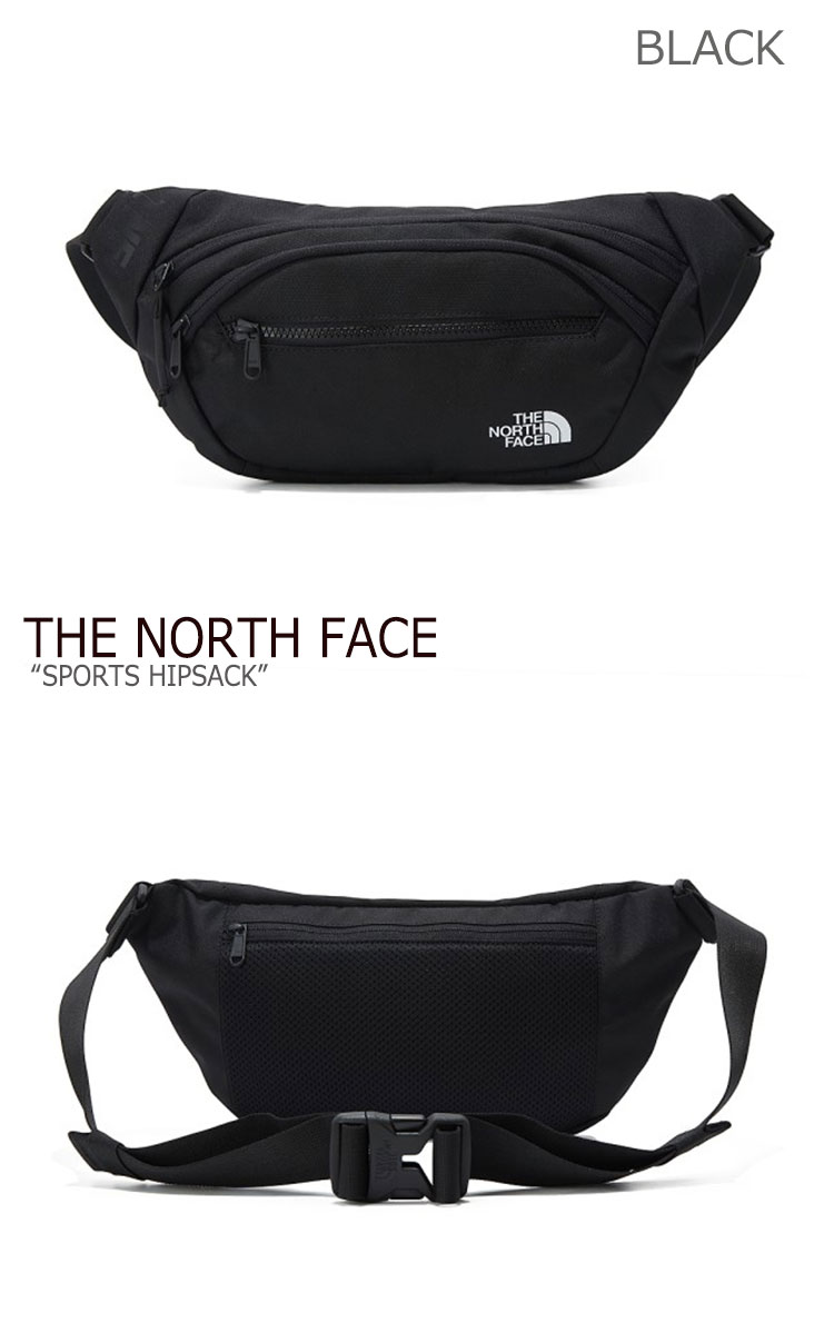 ノースフェイス ウエストポーチ THE NORTH FACE メンズ レディース SPORTS HIPSACK スポーツ ヒップサック BLACK DARK GRAY ブラック ダークグレー NN2HK55A バッグ 【中古】未使用品