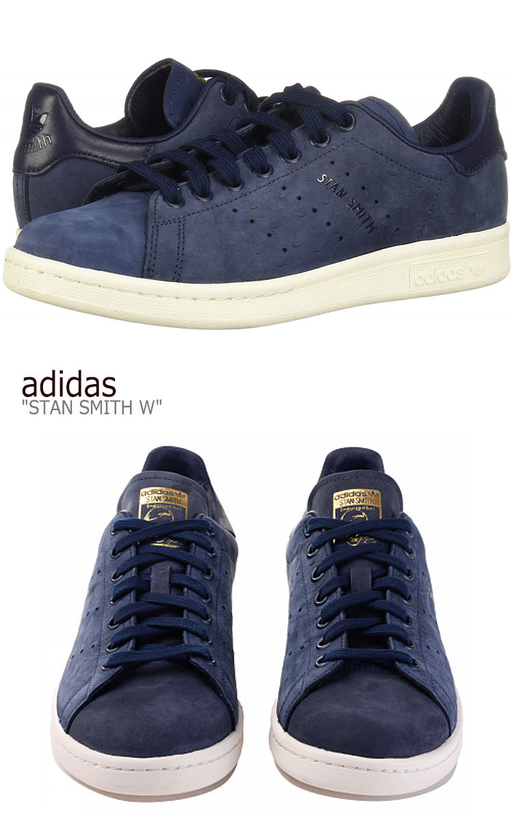 アディダス スタンスミス スニーカー adidas レディース STAN SMITH W スタン スミス NAVY ネイビー B41596 シューズ 【中古】未使用品