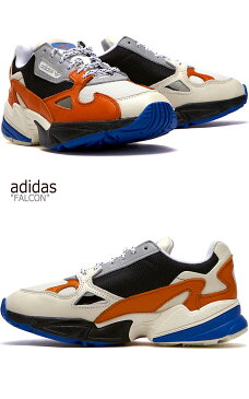 アディダス ファルコン スニーカー adidas メンズ レディース FALCON ファルコン ダッドシューズ ORANGE オレンジ WHITE ホワイト BLUE ブルー EG9934 FLADAA3U16 シューズ 【中古】未使用品