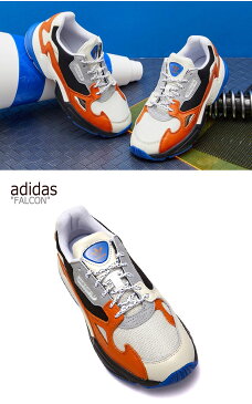 アディダス ファルコン スニーカー adidas メンズ レディース FALCON ファルコン ダッドシューズ ORANGE オレンジ WHITE ホワイト BLUE ブルー EG9934 FLADAA3U16 シューズ 【中古】未使用品