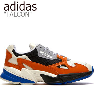 アディダス ファルコン スニーカー adidas メンズ レディース FALCON ファルコン ダッドシューズ ORANGE オレンジ WHITE ホワイト BLUE ブルー EG9934 FLADAA3U16 シューズ 【中古】未使用品