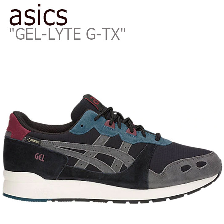 アシックス スニーカー asics メンズ レディース GEL-LYTE G-TX ゲルライト ゴアテックス BLACK ブラック DARKGREY ダークグレイ 1193A038-001 シューズ