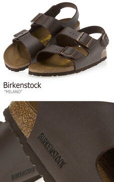 ビルケンシュトック サンダル BIRKENSTOCK メンズ レディース ミラノ DEEP BROWN ブラウン B034703 B034701 シューズ 【中古】未使用品