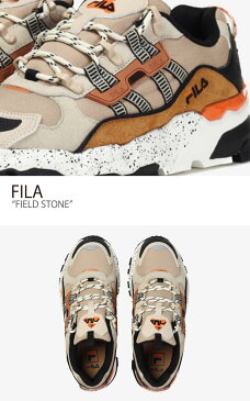 フィラ スニーカー FILA メンズ レディース FIELD STONE フィールドストーン CREAM クリーム FS1RIB3112X FLFLAS1U33 シューズ