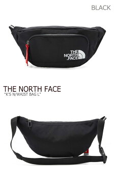 ノースフェイス ウエストポーチ THE NORTH FACE キッズ K'S N WAIST BAG L ウエストバッグ L BLACK PINK ブラック ピンク NN2HK51R/S バッグ 【中古】未使用品