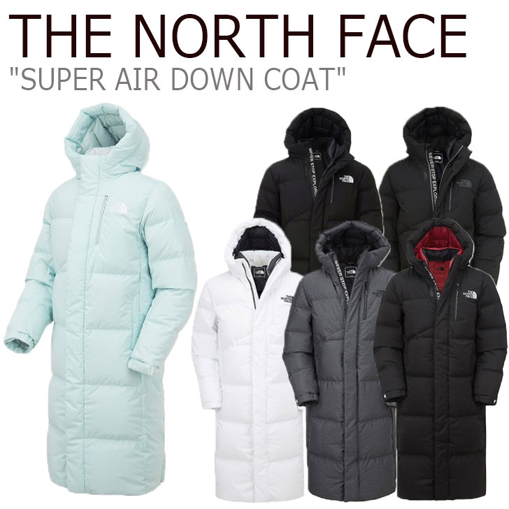 ノースフェイス ダウン THE NORTH FACE メンズ レディース SUPER AIR DOWN COAT スーパー エア ダウンコート ロングダウン グース 全6色 NC1DK52A/B/C/D/E/F ウェア 【中古】未使用品