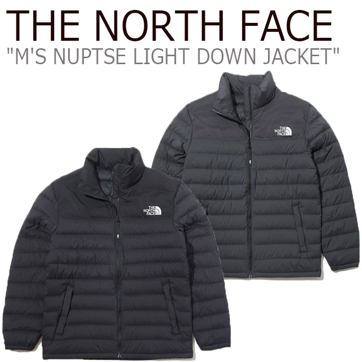 ノースフェイス ダウン THE NORTH FACE メンズ M'S NUPTSE LIGHT DOWN JACKET ヌプシ ライト ダウンジャケット BLACK ブラック CHARCOAL チャコール NJ1DK59A/B ウェア 【中古】未使用品