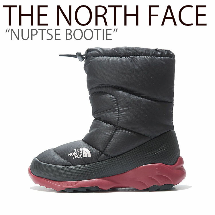 ノースフェイス ブーツ THE NORTH FACE レディース NUPTSE BOOTIE ヌプシ ブーティ BLACK ブラック NS99K71B/K シューズ 【中古】未使用品