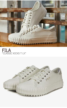 フィラ スニーカー FILA メンズ レディース CLASSIC KICKS T LX クラシック キックス BEIGE ベージュ 1XM00986-920 シューズ