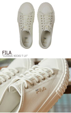 フィラ スニーカー FILA メンズ レディース CLASSIC KICKS T LX クラシック キックス BEIGE ベージュ 1XM00986-920 シューズ