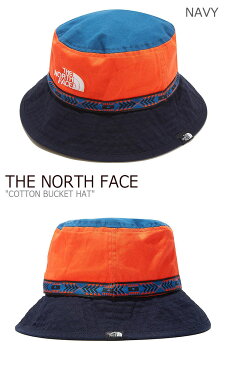 ノースフェイス バケットハット THE NORTH FACE メンズ レディース COTTON BUCKET HAT コットン バケット ハット NAVY ネイビー BLACK ブラック NE3HK53J/K ACC 【中古】未使用品