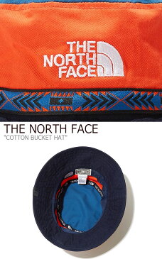 ノースフェイス バケットハット THE NORTH FACE メンズ レディース COTTON BUCKET HAT コットン バケット ハット NAVY ネイビー BLACK ブラック NE3HK53J/K ACC 【中古】未使用品