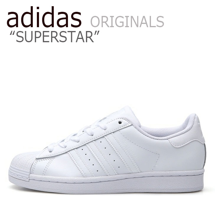 アディダス スーパースター スニーカー adidas メンズ レディース SUPERSTAR スーパースター WHITE ホワイト EG4960 シューズ 【中古】未使用品