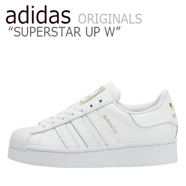 アディダス スーパースター スニーカー adidas レディース SUPERSTAR UP W スーパースター アップ WHITE ホワイト FV3334 シューズ 【中古】未使用品