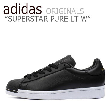 アディダス スーパースター スニーカー adidas メンズ レディース SUPERSTAR PURE LT W スーパースター ピュア BLACK ブラック FV3353 シューズ 【中古】未使用品