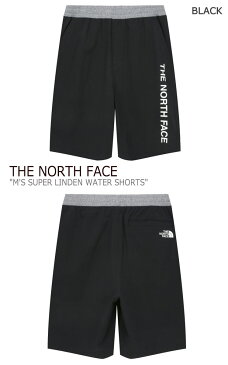 ノースフェイス 水着 THE NORTH FACE メンズ M'S SUPER LINDEN WATER SHORTS スーパー リンデン ウォーター ショーツ 海水パンツ サーフパンツ GREY グレー BLACK ブラック NS6NJ06J/L ウェア 【中古】未使用品