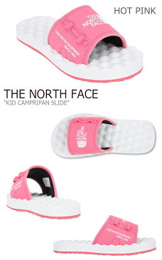 ノースフェイス サンダル THE NORTH FACE キッズ KID CAMPRIPAN SLIDE キャンプリパン スライド ビーチサンダル PINK ピンク BLUE ブルー BLACK ブラック NS96J11A/B/C シューズ 【中古】未使用品