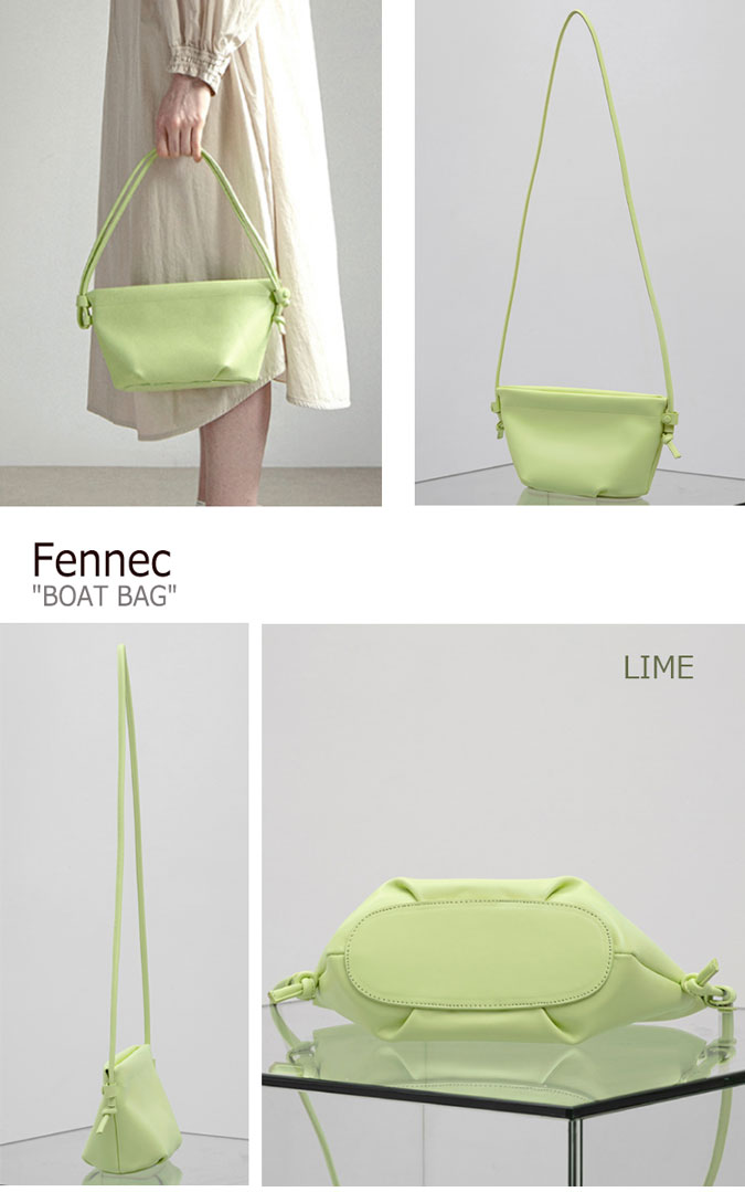 フェネック クロスバッグ Fennec レディース BOAT BAG ボート バッグ BLACK ブラック WHITE ホワイト LIME ライム 1000732/3/4 バッグ