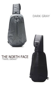 ノースフェイス ボディバッグ THE NORTH FACE メンズ レディース TRAVEL ONEWAY トラベル ワンウェイ BLACK DARK GRAY REAL BLACK ブラック ダークグレー リアルブラック NN2PL03A/B/D バッグ 【中古】未使用品