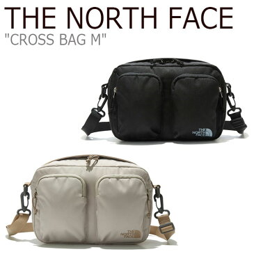 ノースフェイス ボディーバッグ THE NORTH FACE メンズ レディース CROSS BAG M クロスバッグ BEIGE ベージュ BLACK ブラック NN2PL09A/B バッグ 【中古】未使用品