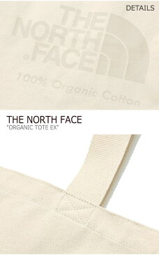 ノースフェイス エコバッグ THE NORTH FACE メンズ レディース ORGANIC TOTE EX オーガニック トート EX IVORY アイボリー NN2PL22A バッグ 【中古】未使用品