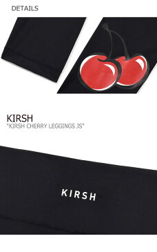 キルシー レギンス KIRSH レディース KIRSH CHERRY LEGGINGS JS キルシー チェリー レギンス BLACK ブラック JSKB08 ウェア