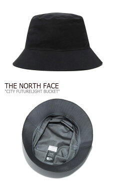 ノースフェイス バケットハット THE NORTH FACE メンズ レディース CITY FUTURELIGHT BUCKET シティ フューチャーライト バケット BLACK ブラック NE3HL34A ACC 【中古】未使用品