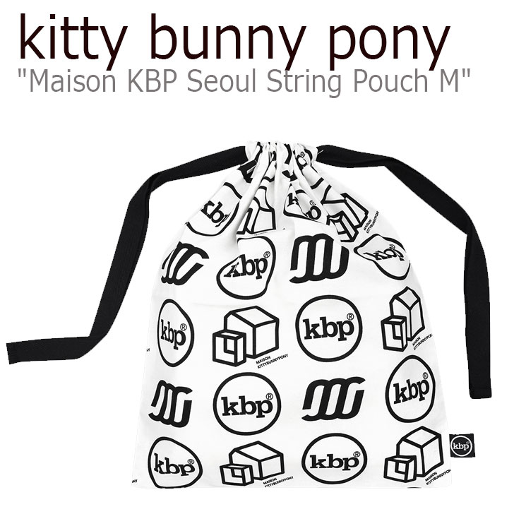 LeBoj[|j[ |[` kitty bunny pony Y fB[X Maison KBP Seoul String Pouch Msize ] KBP \E XgO |[` MTCY WHITE zCg JJPU0089 ACC