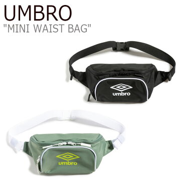 アンブロ ウエストポーチ UMBRO メンズ レディース MINI WAIST BAG ミニ ウエストバッグ BLACK ブラック MINT ミント U0123CBG22 バッグ