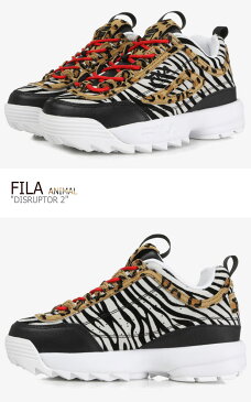 フィラ ディスラプター2 スニーカー FILA メンズ レディース DISRUPTOR 2 ANIMAL PACK ディスラプター 2 アニマルパック MULTI マルチ 5XM00806-992 シューズ 【中古】未使用品