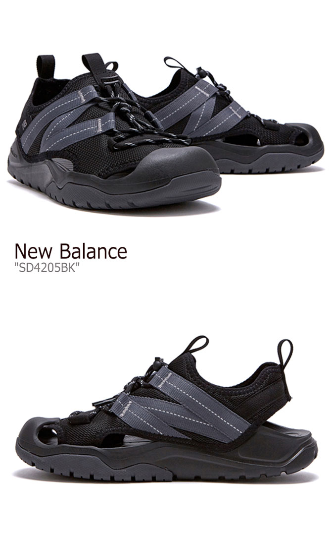 ニューバランス サンダル New Balance メンズ レディース new balance SD 4205 BK BLACK ブラック SD4205BK シューズ 【中古】未使用品