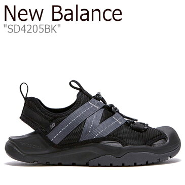 ニューバランス サンダル New Balance メンズ レディース new balance SD 4205 BK BLACK ブラック SD4205BK シューズ 【中古】未使用品