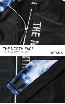 ノースフェイス 水着 THE NORTH FACE メンズ M'S NEW WAVE ZIP-UP ニュー ウェーブ ジップアップ BLACK ブラック NJ5JK07J ウェア 【中古】未使用品