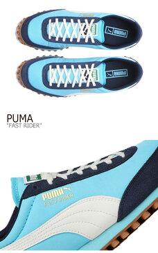 プーマ スニーカー PUMA レディース メンズ FAST RIDER ファストライダー BLUE ATOLL ブルーアトール PEACOAT ピーコート 37108205 シューズ 【中古】未使用品