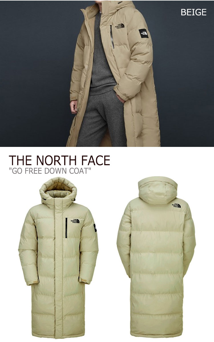 ノースフェイス ダウン THE NORTH FACE メンズ レディース GO FREE DOWN COAT ゴー フリー ダウンコート BLACK ブラック BLUE ブルー BEIGE ベージュ NC1DL71A/B/D/E ウェア 【中古】未使用品