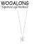 ウアロン ネックレス WOOALONG メンズ レディース Signature Logo Necklace シグネチャー ロゴ ネックレス SILVER シルバー 韓国アクセサリー 788558 ACC