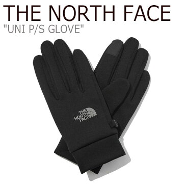 ノースフェイス 手袋 THE NORTH FACE メンズ レディース UNI P/S GLOVE ユニ パワーストレッチ グローブ BLACK ブラック NJ3GL50A NJ3GM50A ACC 【中古】未使用品