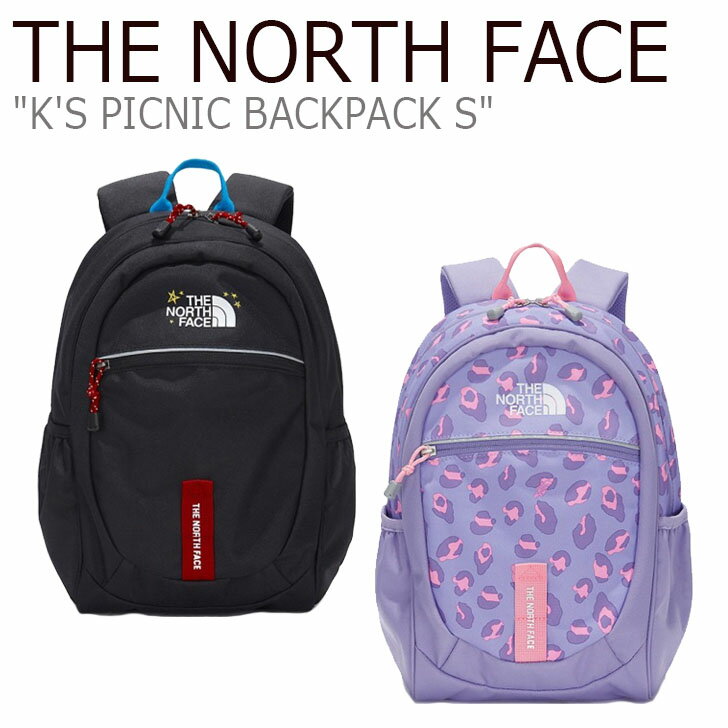 ノースフェイス バックパック THE NORTH FACE キッズ K'S PICNIC BACKPACK S ピクニックパック S BLACK ブラック LILAC ライラック NM2DL52R/S バッグ 【中古】未使用品