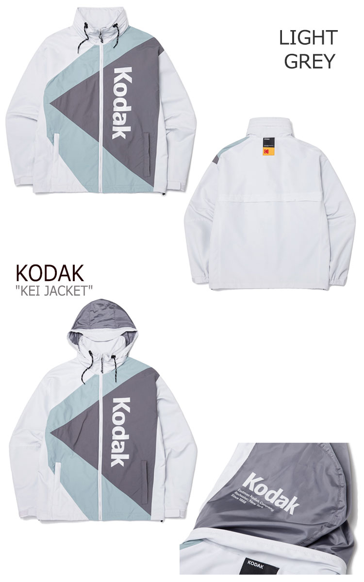 コダック ジャケット KODAK メンズ レディース KEI JACKET ケイ ジャケット BLACK ブラック LIGHT ライト GREY グレー KAHKI カーキ YELLOW イエロー NAVY ネイビー K0323LJK23BLK/LGR/KHK/YLW/NVY ウェア