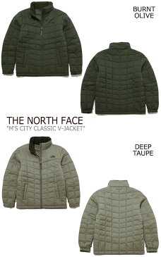 ノースフェイス 中綿ジャケット THE NORTH FACE メンズ M'S CITY CLASSIC V-JACKET シティー クラシック Vジャケット BLACK ブラック NAVY ネイビー OLIVE オリーブ TAUPE トープ NJ3NL51A/B/C/D ウェア 【中古】未使用品