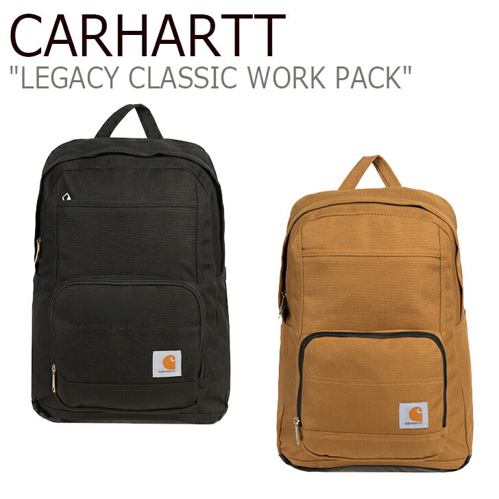 J[n[g bN CARHARTT Y fB[X LEGACY CLASSIC WORK PACK KV[ NVbN [NpbN BLACK ubN BROWN uE 19032501/2 obO