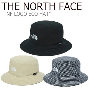 ノースフェイス バケットハット THE NORTH FACE メンズ レディース TNF LOGO ECO HAT TNF ロゴ エコ ハット BLACK ブラック LIGHT BEIGE ライトベージュ BLACK FOREST ブラックフォレスト NE3HM03A/B/C ACC 【中古】未使用品