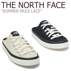 ノースフェイス スニーカー THE NORTH FACE レディース SUMMER MULE LACE サマー ミュール レース WHITE ホワイト BLACK ブラック NS98M14A/B シューズ 【中古】未使用品