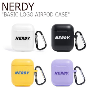 ノルディ Airpodケース NERDY BASIC LOGO AIRPOD CASE ベーシック ロゴ エアポッド ケース WHITE ホワイト BLACK ブラック YELLOW イエロー LIGHT PURPLE ライトパープル ノルディー ACC