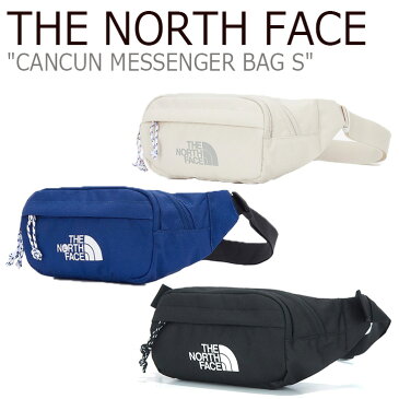 ノースフェイス ウエストポーチ THE NORTH FACE メンズ レディース CANCUN MESSENGER BAG S カンクン メッセンジャーバッグ S BLACK ブラック DARK BLUE ダークブルー BEIGE ベージュ NN2PM07J/K バッグ 【中古】未使用品