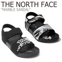 ノースフェイス サンダル THE NORTH FACE メンズ レディース MARBLE SANDAL マーブルサンダル BLACK ブラック BLACK CAMOUFLAGE ブラックカモフラージュ NS98L20A/B シューズ 【中古】未使用品