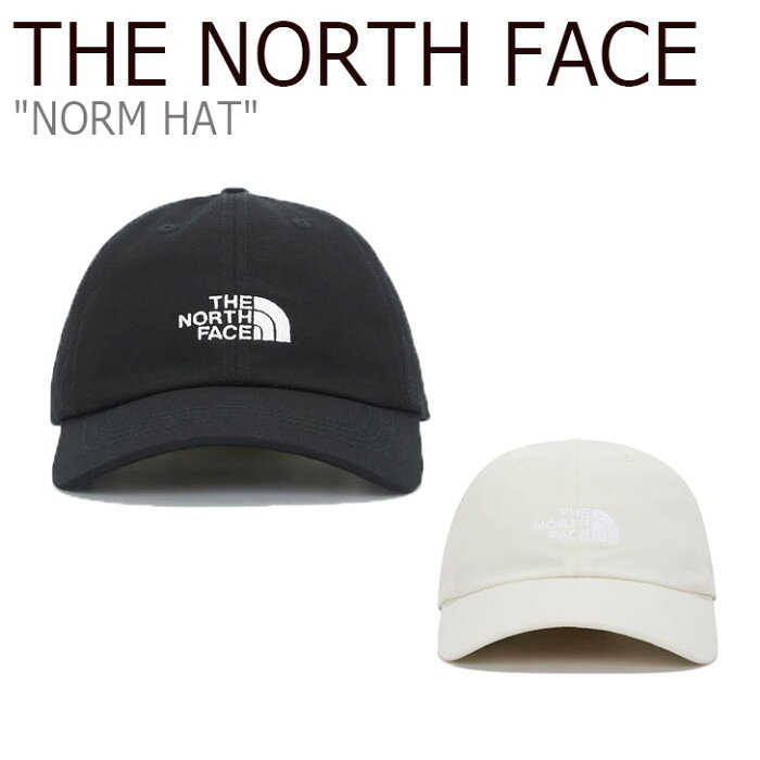 ノースフェイス キャップ THE NORTH FACE 男の子 女の子 NORM HAT ノームハット BLACK ブラック OFF WHITE オフホワイト NE3HM32R/S ACC 【中古】未使用品