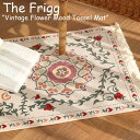 ザフリッグ ラグ The Frigg Vintage Flower Mood Tassel Mat ビンテージ フラワー ムード タッセル マット 50cm×70cm 韓国雑貨 3687315 ACC