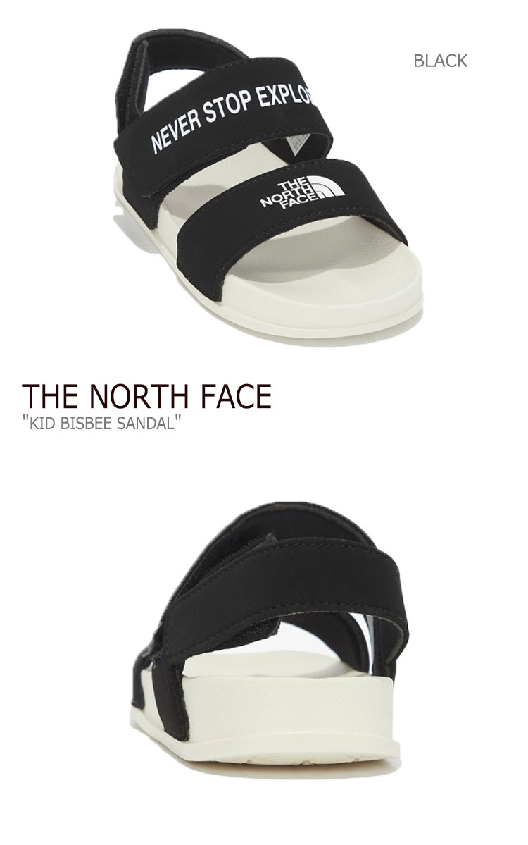 ノースフェイス サンダル THE NORTH FACE 男の子 女の子 KID BISBEE SANDAL キッズ ビスビーサンダル BLACK ブラック BEIGE ベージュ LAVENDER ラベンダー NS96M07A/B/C シューズ 【中古】未使用品