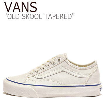 バンズ スニーカー VANS レディース メンズ OLD SKOOL TAPERED オールド スクール テーパード BEIGE ベージュ VN0A54F44U3 シューズ 【中古】未使用品